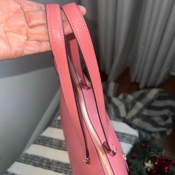 NWOT pink Coach Gallery Tote Bag with matching zippered Wallet - Picture 3 of 14